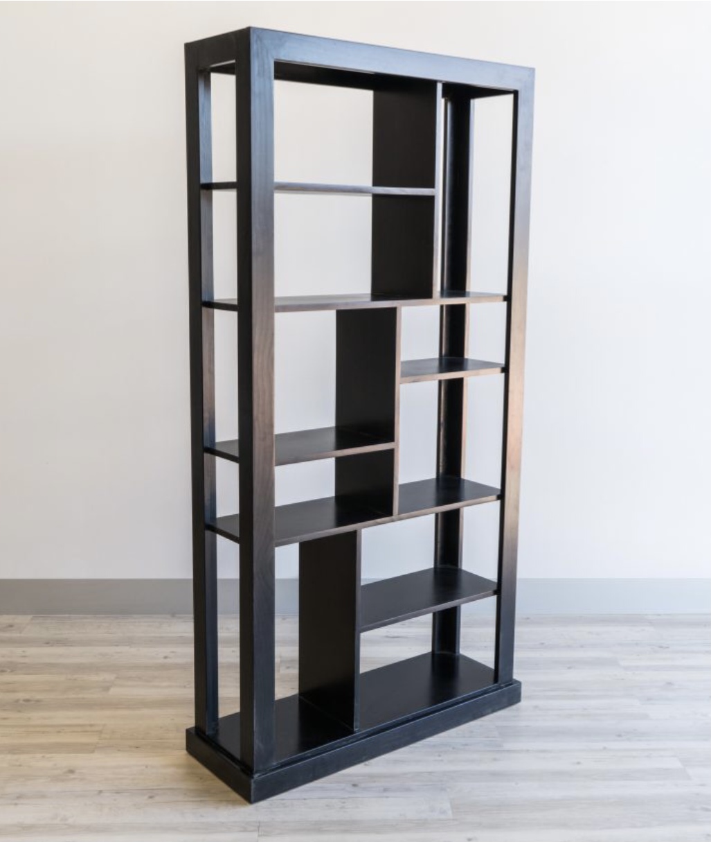 Open sided room divider