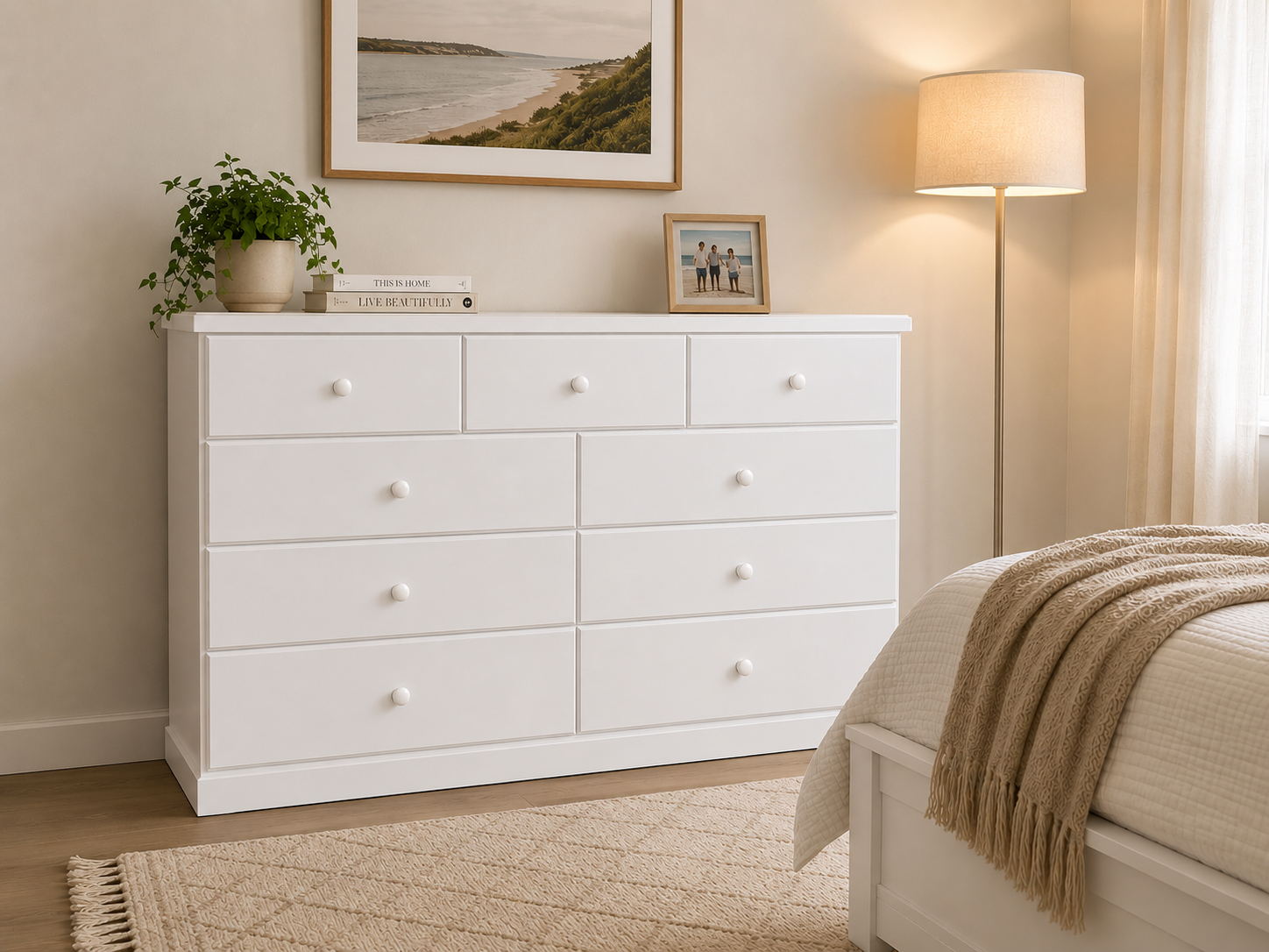 Sahara chest  white